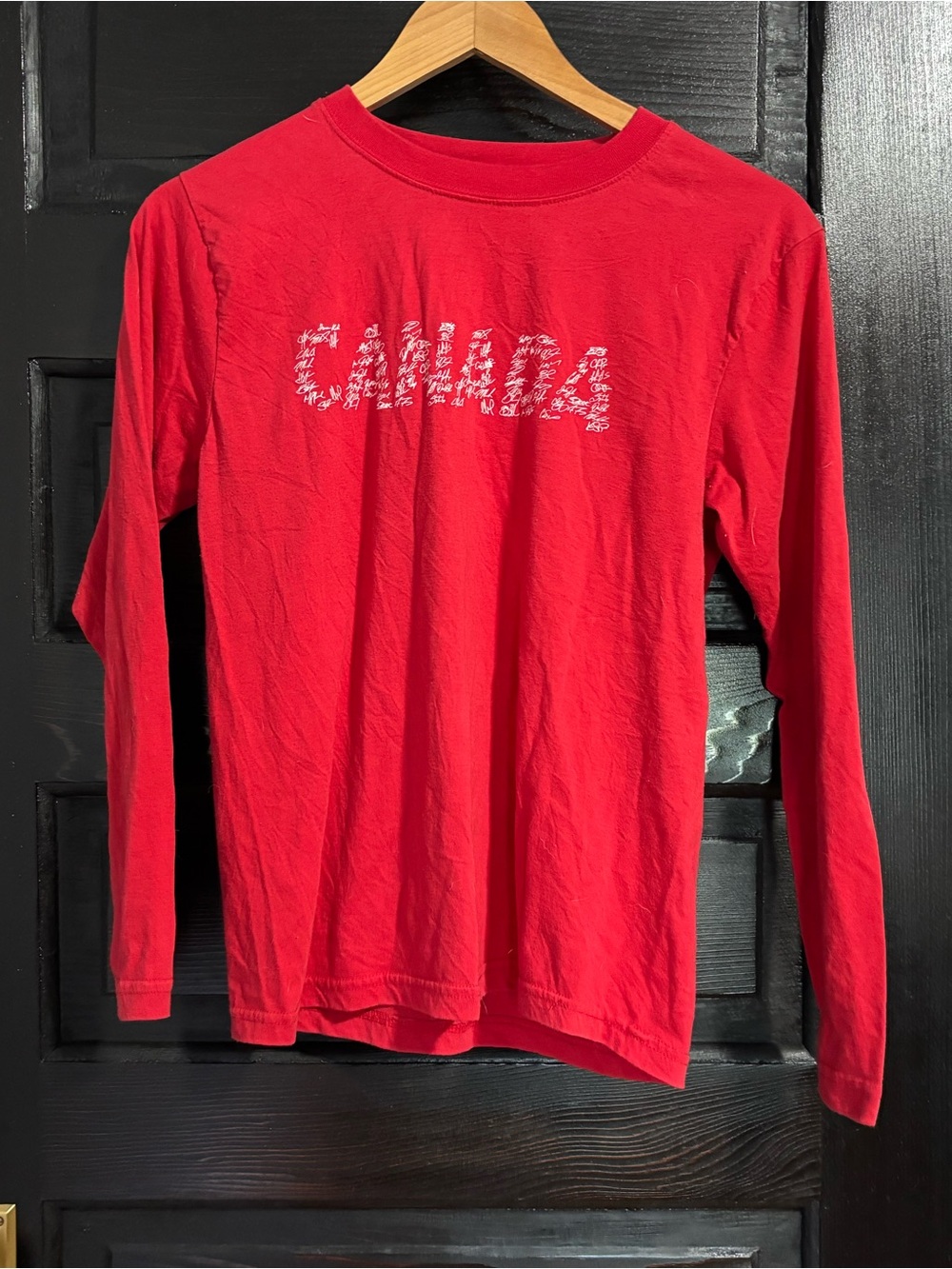 Team Canada Long Sleeve Graphic Tee